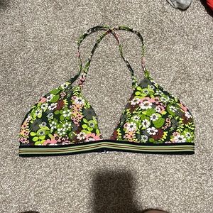 Aerie floral swim top